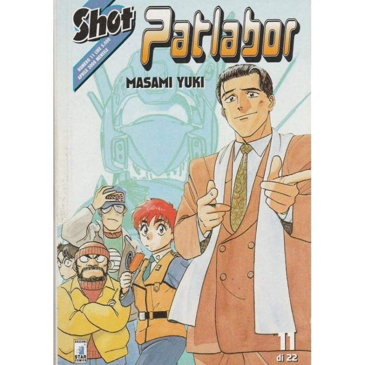 Patlabor 11 M.Yuki ed.Star Comics 1,00€