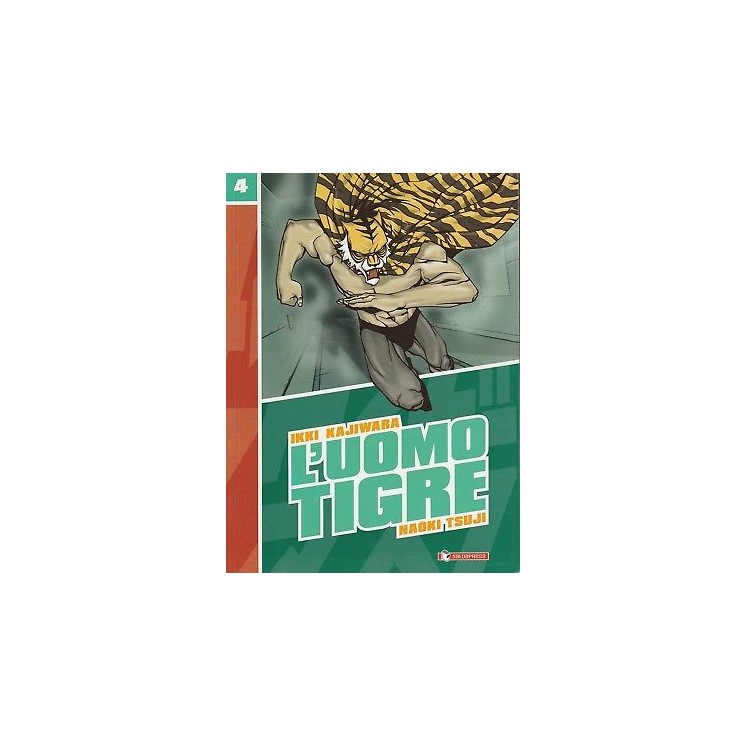 L'uomo Tigre n. 4 di I.Kajiwara ed.Saldapress NUOVO -40% 6,00€