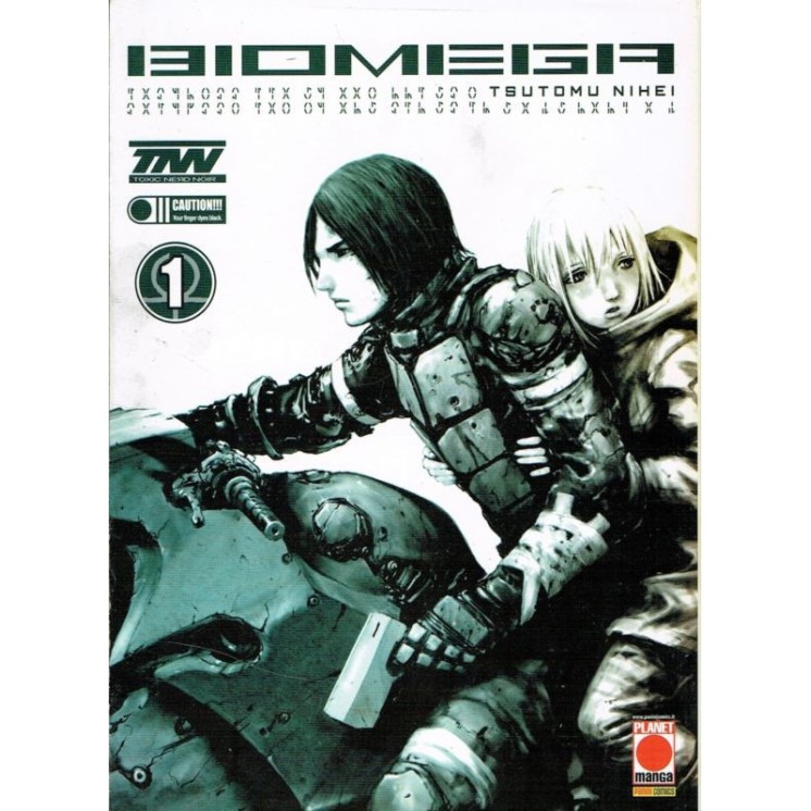 Biomega n. 1 di Tsunomu Nihei - PRIMA EDIZIONE ed.Panini 4,00€