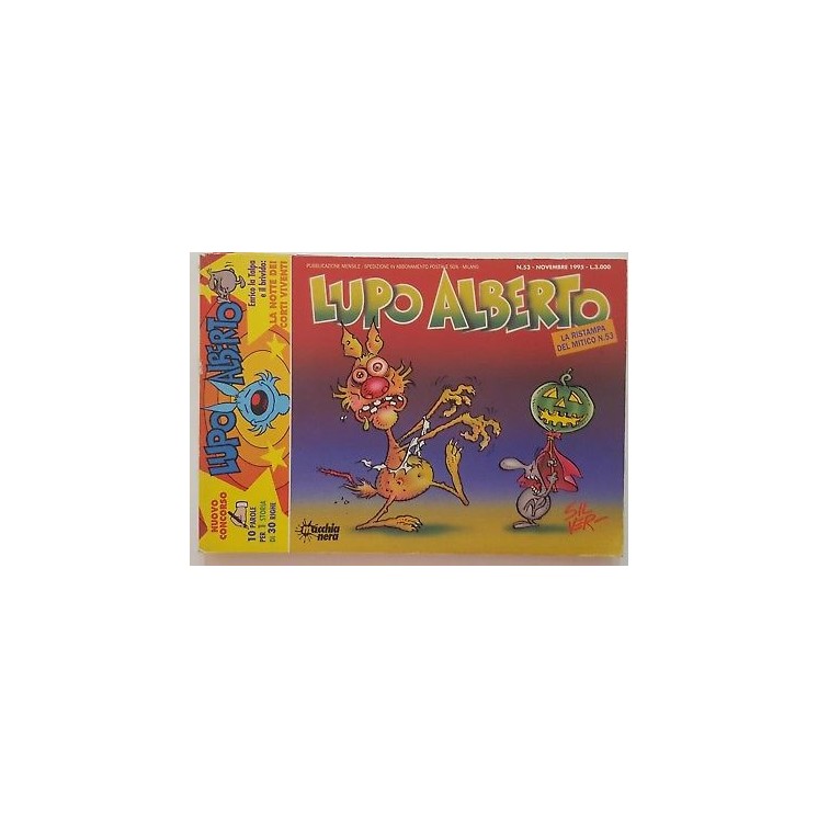 Lupo Alberto n. 53 ed.Macchia Nera di SILVER 2,00€