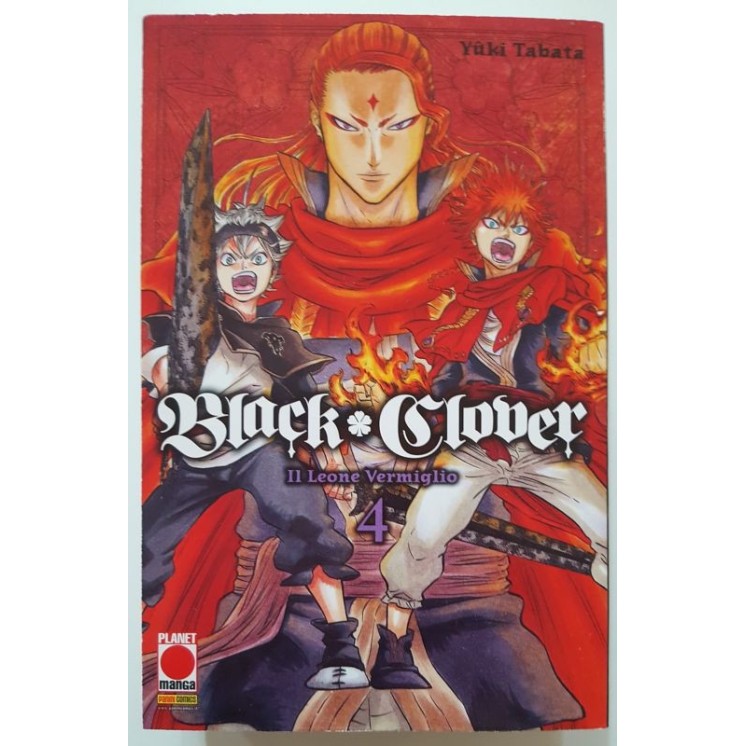 Black Clover N.4 Yuki Tabata Edizione Panini - Martina's Fumetti
