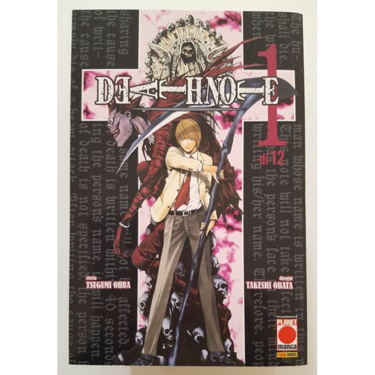 Death Note n. 1 di Tsugumi Ohba, Takeshi Obata - 10a rist. Planet M...