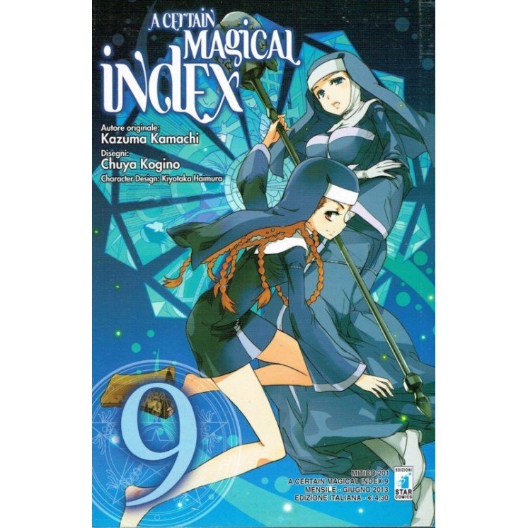 A Certain Magical Index n. 9 di Kamachi, Kogino ed.Star Comics NUOV...
