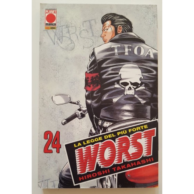 Worst n.24 di Hiroshi Takahashi Planet Manga - Martina's Fumetti