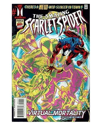 The Amazing Scarlet Spider  1 novemb 1995 ed.Marvel Comics lingua originale OL01