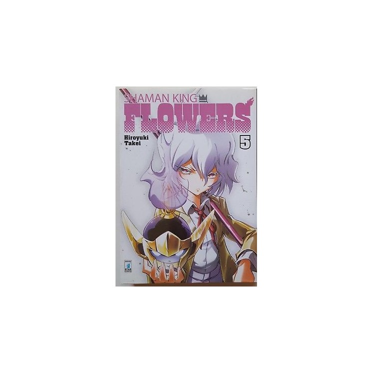 Shaman King Flowers 5 di Hiroyuki Takei ed.Star Comics NUOVO sconto...