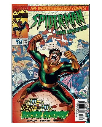 Spider-Man Unlimited  18 nov 1997 ed.Marvel Comics lingua originale OL02