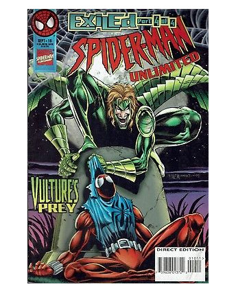 Spider-Man Unlimited  10 sep 1995 ed.Marvel Comics lingua originale OL02