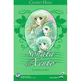 SONATA DEL VENTO (La storia di Alice) n. 2 di CHIEKO HARA ed. GP 3,45€
