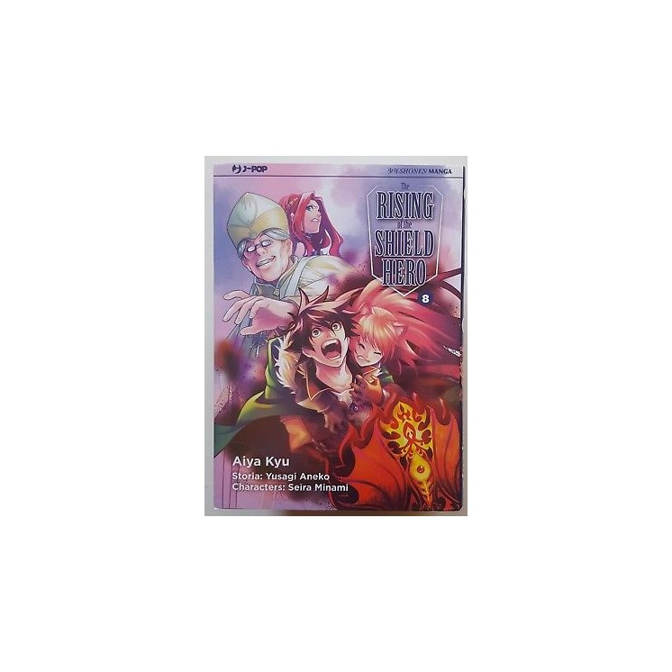 The rising of the shield hero 8 di Aiya Kyu SCONTO 50% ed. JPop 2,95€