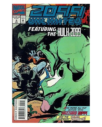 2099 UNLIMITED  5 ed.Marvel Comics lingua originale OL02