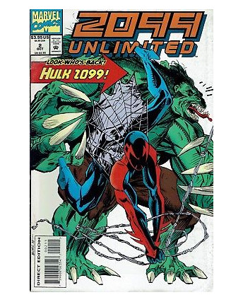 2099 UNLIMITED  2 ed.Marvel Comics lingua originale OL02