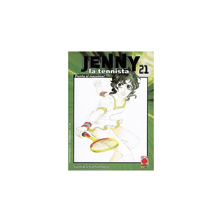 Jenny la tennista n.21 di S.Yamamoto ed.Panini sconto 50% 1,00€
