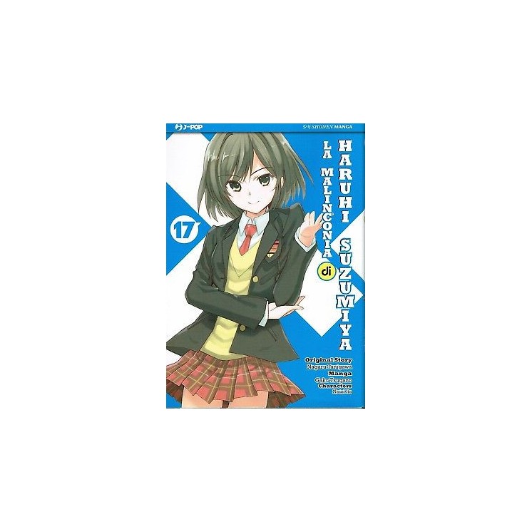 La Malinconia di Haruhi Suzumiya 17 ed.J Pop NUOVO sconto 30% 4,10€
