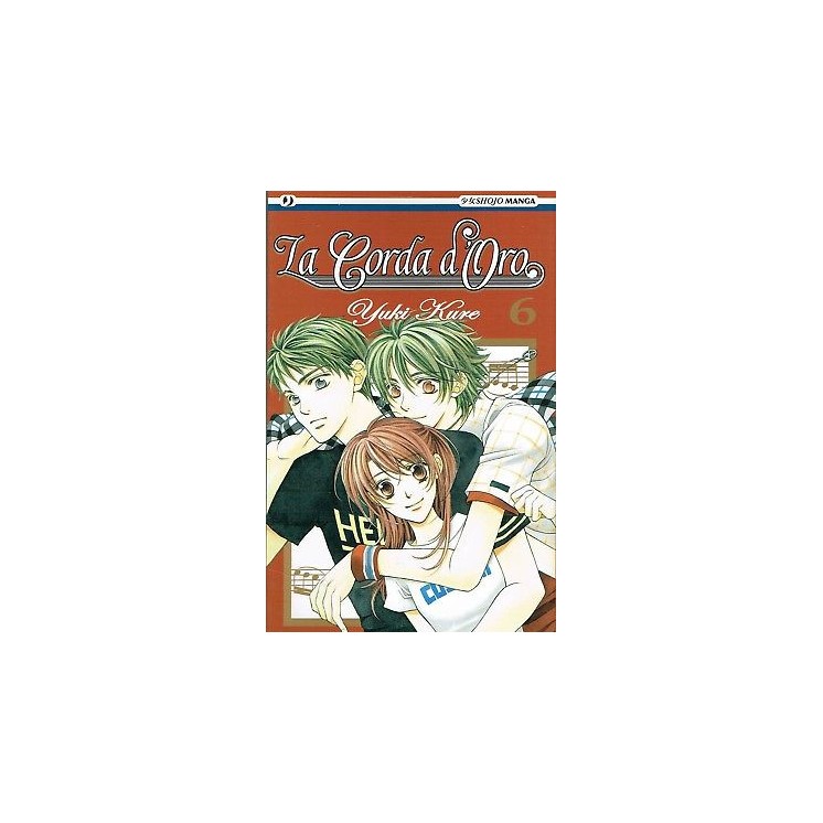 La Corda D'Oro n. 6 di Yuki Kure ed.Jpop NUOVO Sconto 50% 2,95€