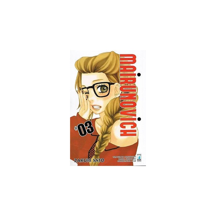 MAIRUNOVICH n. 3 di Zakuri Sato ed. STAR COMICS nuovo SCONTO 50% 2,15€