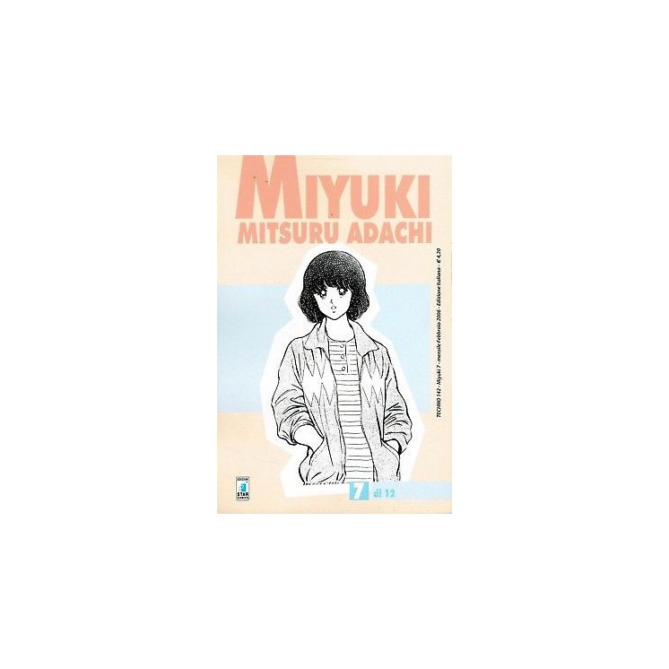 Miyuki di Mitsuru Adachi N. 7 Ed.Star Comics NUOVO sconto 50% 2,10€