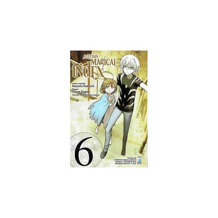 A Certain Magical Index n. 6 di Kamachi, Kogino ed.Star Comics NUOV...