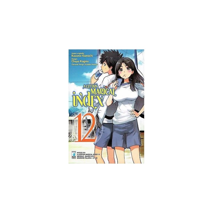 A Certain Magical Index n.12 di Kamachi, Kogino ed.Star Comics NUOV...