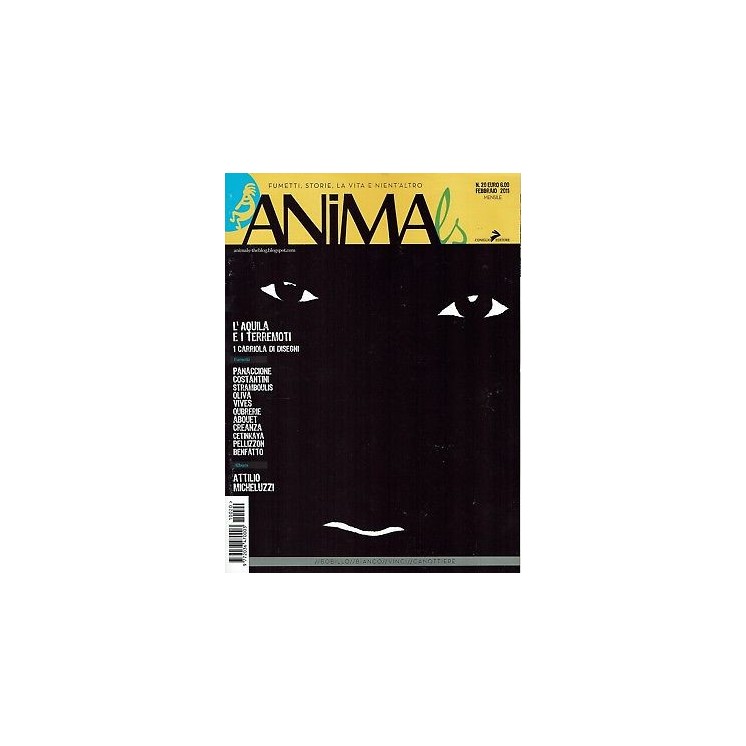 ANIMALS 20 Micheluzzi Abouet Oliva ed.Coniglio FU08 2,00€