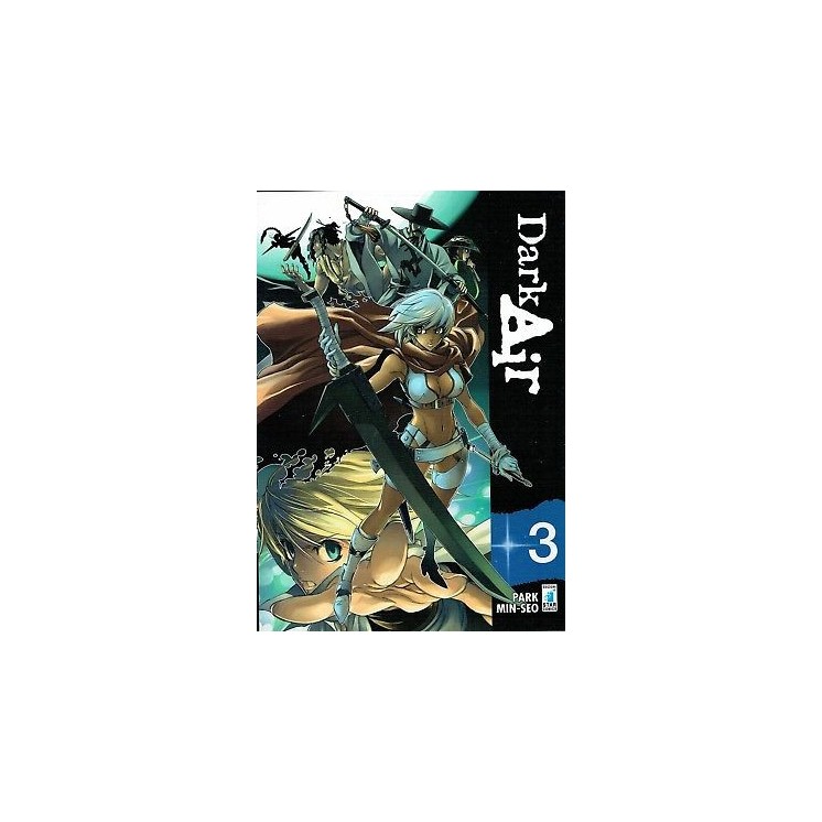 DARK AIR  3 di Park Min Seo ed.STAR COMICS nuovo SCONTO 50% 2,75€