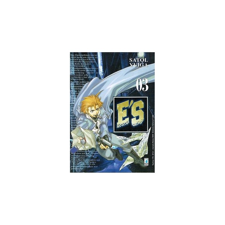ES E'S 3 di Satol Yuiga ed.Star Comics NUOVO sconto 70% 1,35€