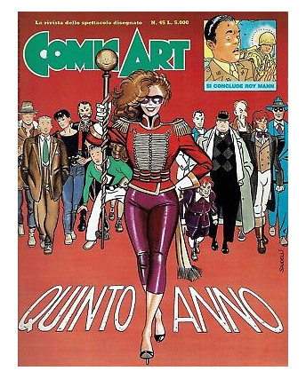 Comic Art la rivista dello spettacolo n. 45 Sclavi Micheluzzi Breccia FU11