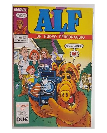 ALF n. 1 1989 di Gallagher, Manak, Baricordi... ed. Play Press