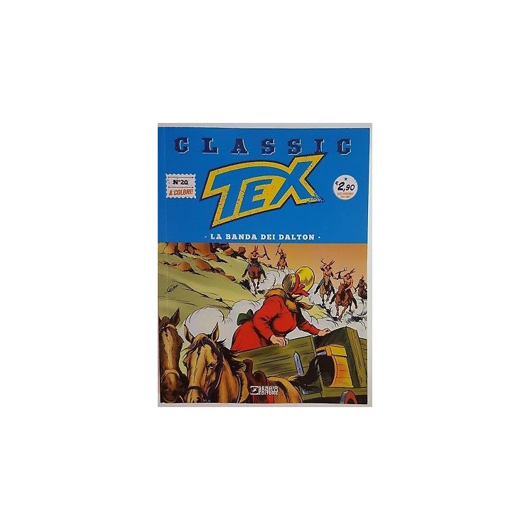 Classic TEX 20 a colori "La banda dei Dalton" ed.Bonelli 2,55€