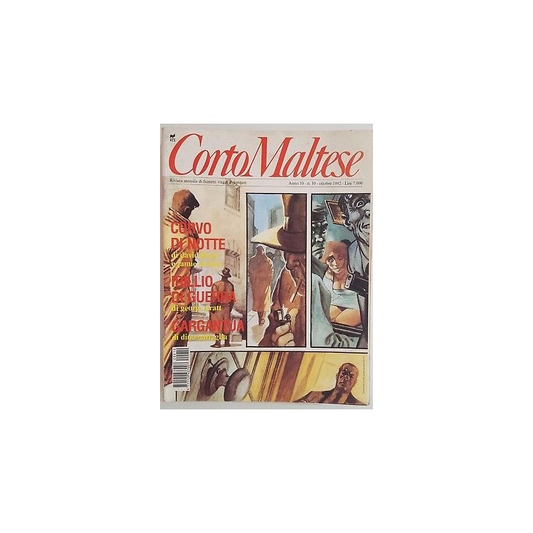 Corto Maltese Anno 10 n.10 - George Pratt, Battaglia, Lloyd, Delano...