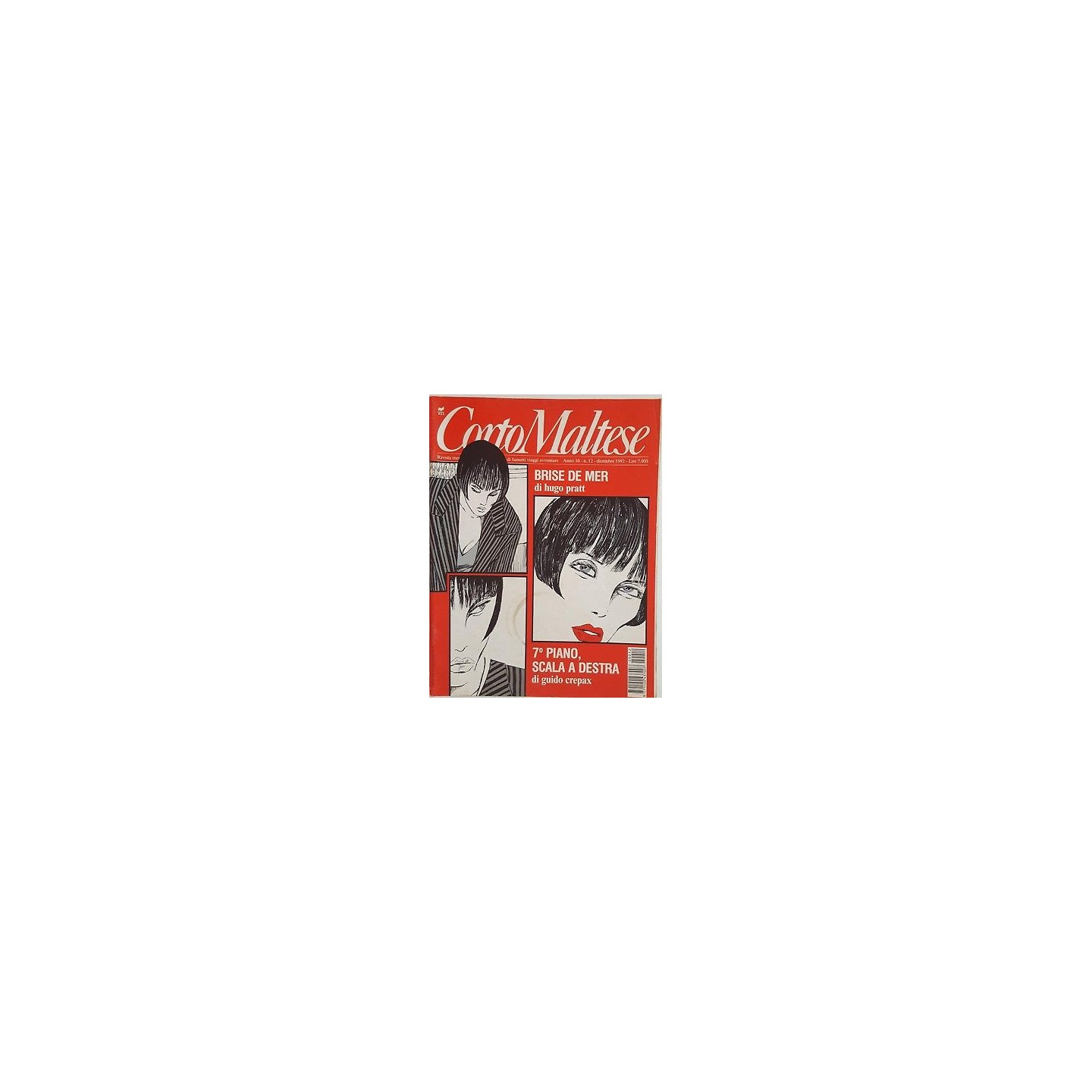 Corto Maltese Anno 10 n.12 - Pratt, Crepax, Battaglia FU02 3,00€