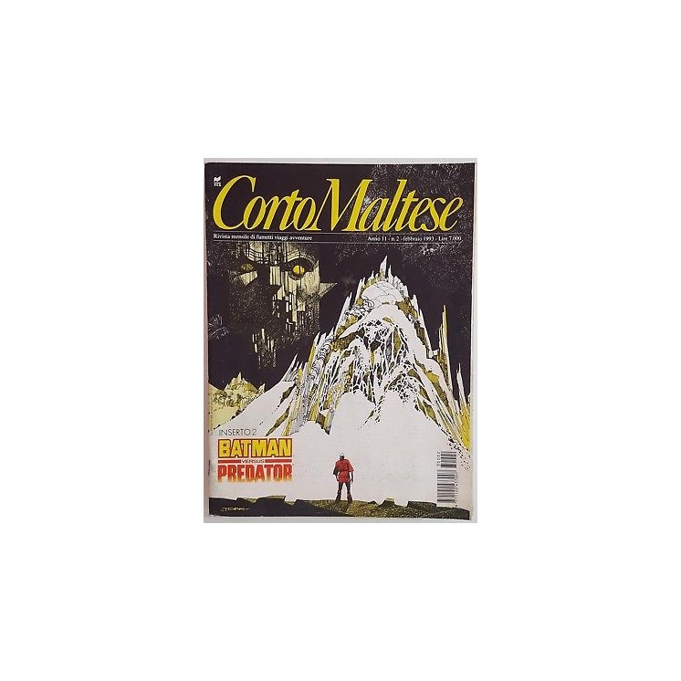 Corto Maltese Anno 11 n. 2 - Pratt, Crepax CON INSERTO BATMAN VS PR...