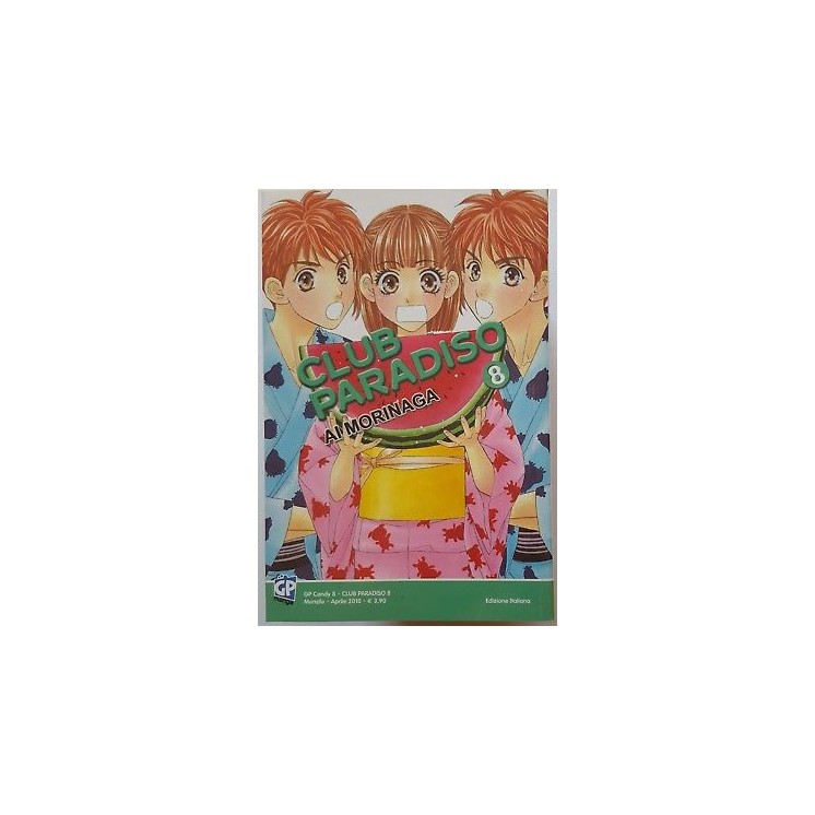Club Paradiso di Ai Morinaga N. 8 Ed.GP Sconto 50% 1,95€
