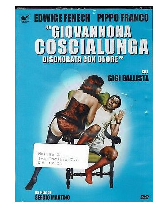 Giovannona coscialunga con Edwige Fenech  DVD NUOVO