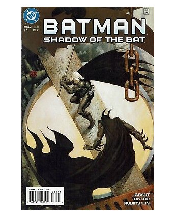 Batman Shadow of the Bat  52 jul 1996 ed.Dc Comics in lingua originale OL05