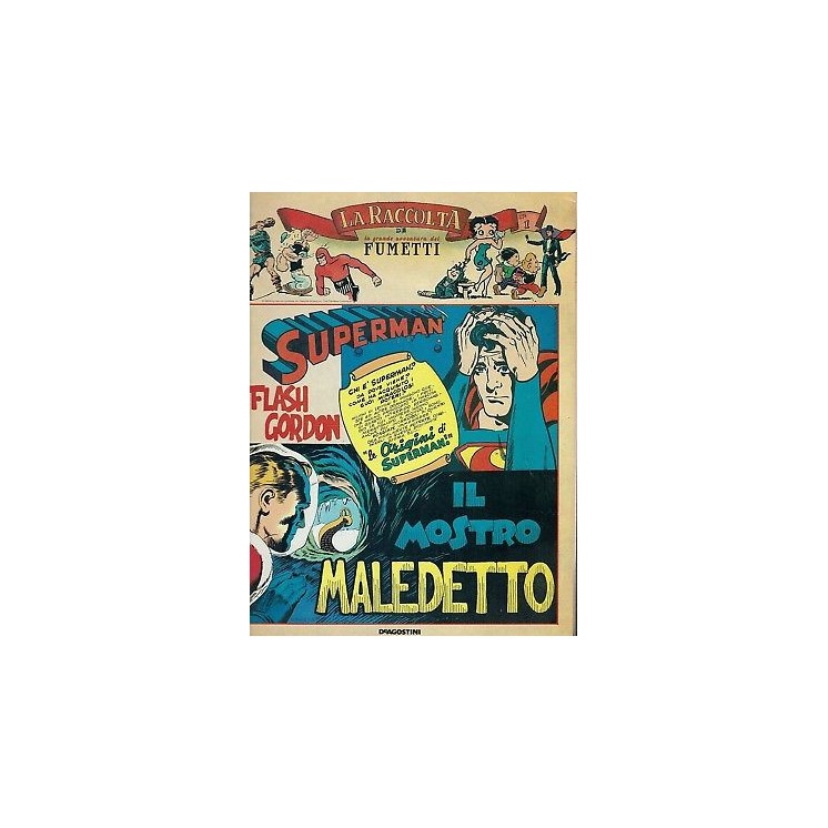 la grande avventura dei fumetti 1 Superman Flash Gordon ed.DeAgosti...