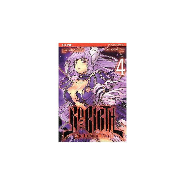 Rebirth the lunatic taker 4 di Dall Young e Hyon ed.JPOP SCONTO 50%...