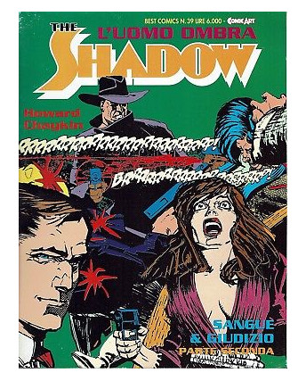 Best Comics n. 39 The Shadow l'uomo ombra ed.Comic Art FU10