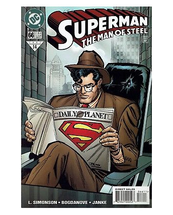 Superman the man of the steel  66 apr 1997 ed.Dc Comics lingua originale OL04