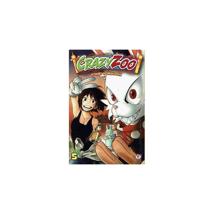 Crazy Zoo 5 di K.Horikoshi ed.GP sconto 30% 2,95€