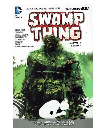 Swamp Thing  4 New 52 ed.Dc Comics in lingua originale OL08