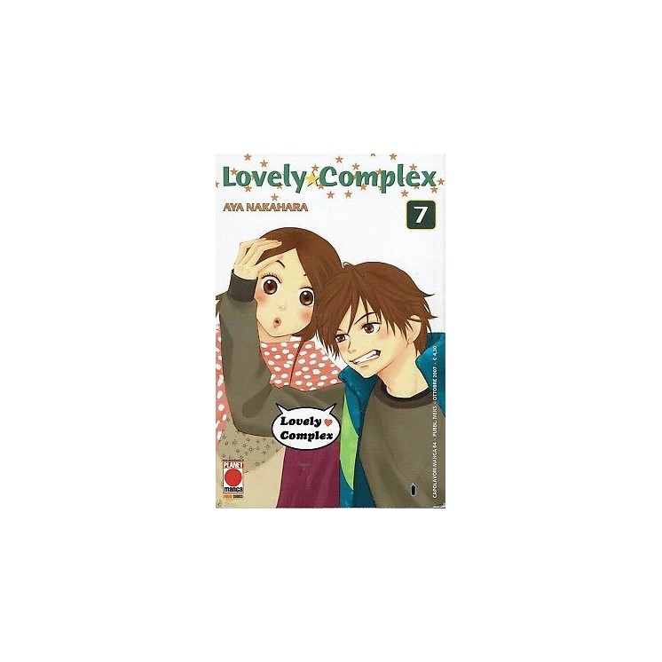 Lovely Complex n. 7 di Aya Nakahara Prima ed.Panini 4,20€