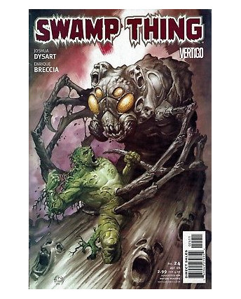 Swamp Thing 24 apr 06 ed.Vertigo in lingua originale OL07