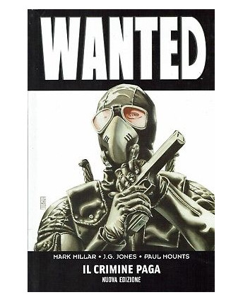 Wanted il crimine paga di Millar CARTONATO ed.Panini SCONTO 30% FU12