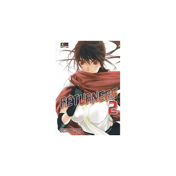Returners 2 di Sakurako Gokurakuin ed. FlashBook SCONTO 50% NUOVO 2...