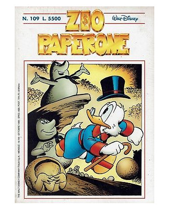 Zio Paperone n. 109 di Carl Barks ed.Walt Disney FU14