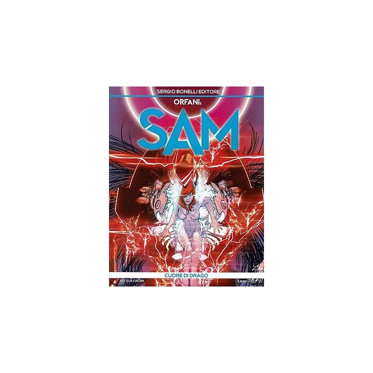 ORFANI:Sam 8 cuore di drago ed.Bonelli di R.Recchioni NUOVO 4,40€
