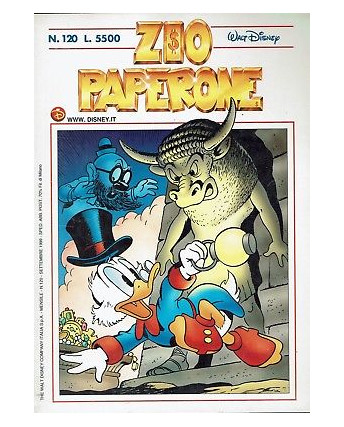 Zio Paperone n. 120 blisterato con allegato di Carl Barks ed.Walt Disney FU14