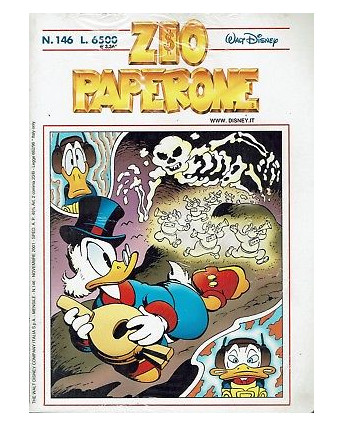 Zio Paperone n. 146 blisterato con allegato di Carl Barks ed.Walt Disney FU14