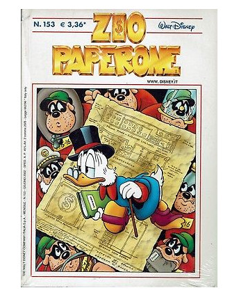 Zio Paperone n. 153 di Carl Barks ed.Walt Disney FU14